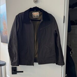 Rugged Brown Men's Jacket by Seager